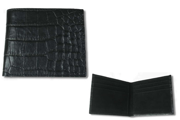 Croco Embossed Wallet