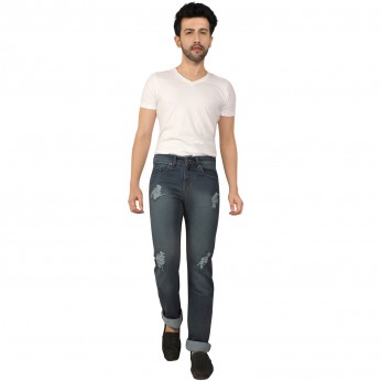 Denim Vistara Damage Comfort Fit Jeans For Men