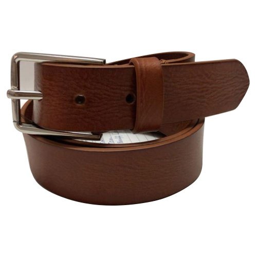 Mens Plain Leather Belt