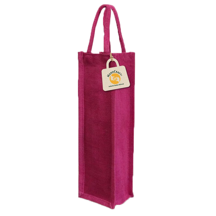 Jute Water Bottle Bag