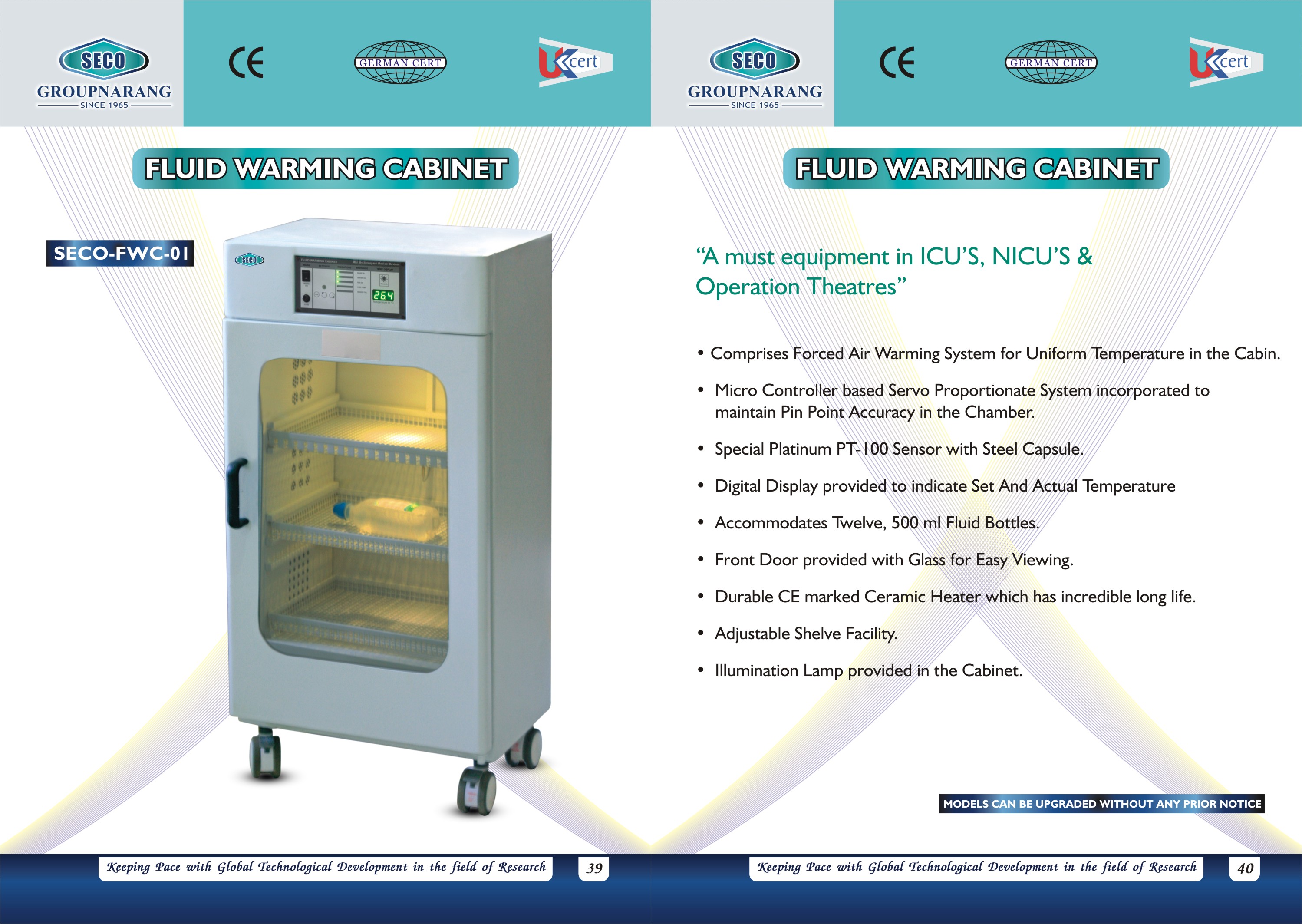 FLUID WARMING CABINET