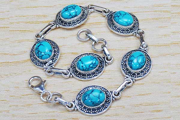 Turquoise 925 Silver Necklace