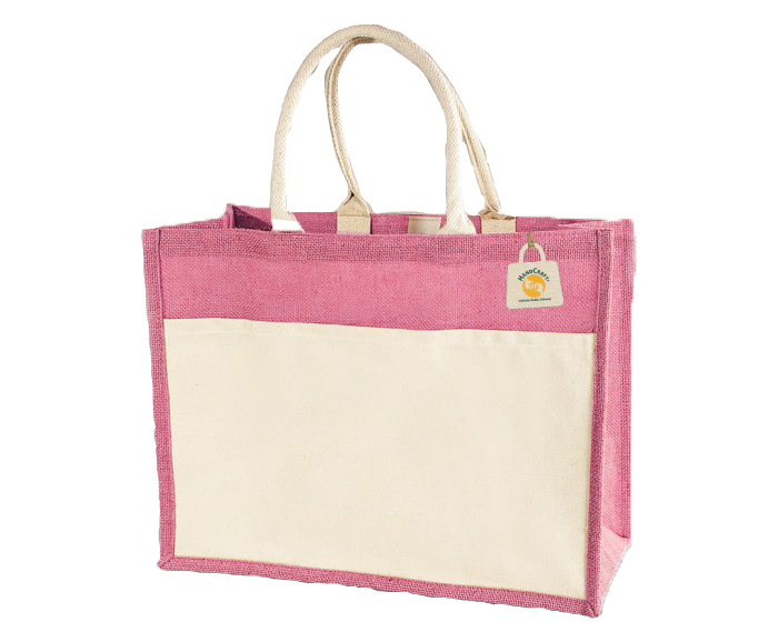 Jute Bag With Pocket