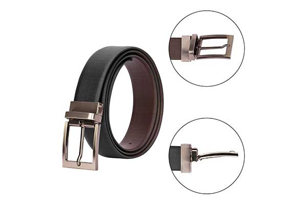 Men`s Leather Profile Belt