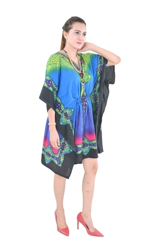 Ladies Cotton Poncho Kaftan