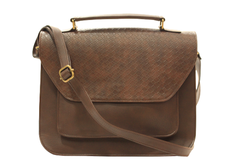 Leather Designer Laptop Bag