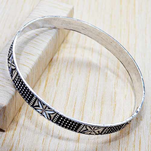 Real 925 Silver Wholesale Bangle Jewelry