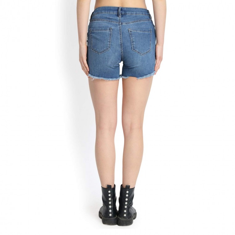 Denim Vistara Women Blue Denim Shorts