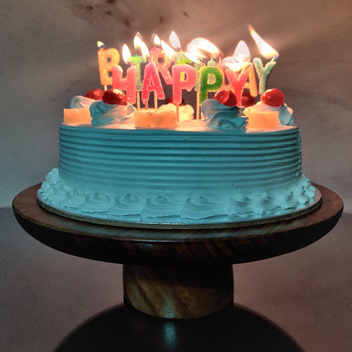 Handcrafted Rosewood Cake Stand