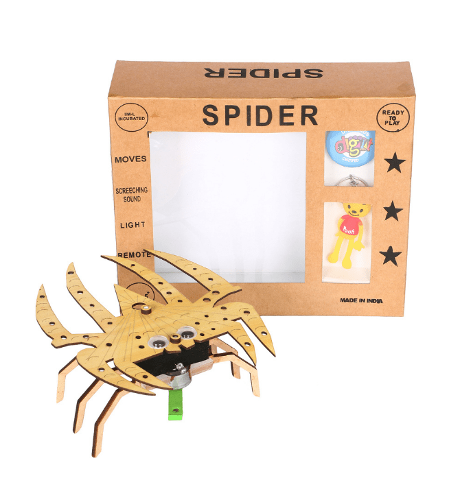Robotic Toy Walking Spider with Light