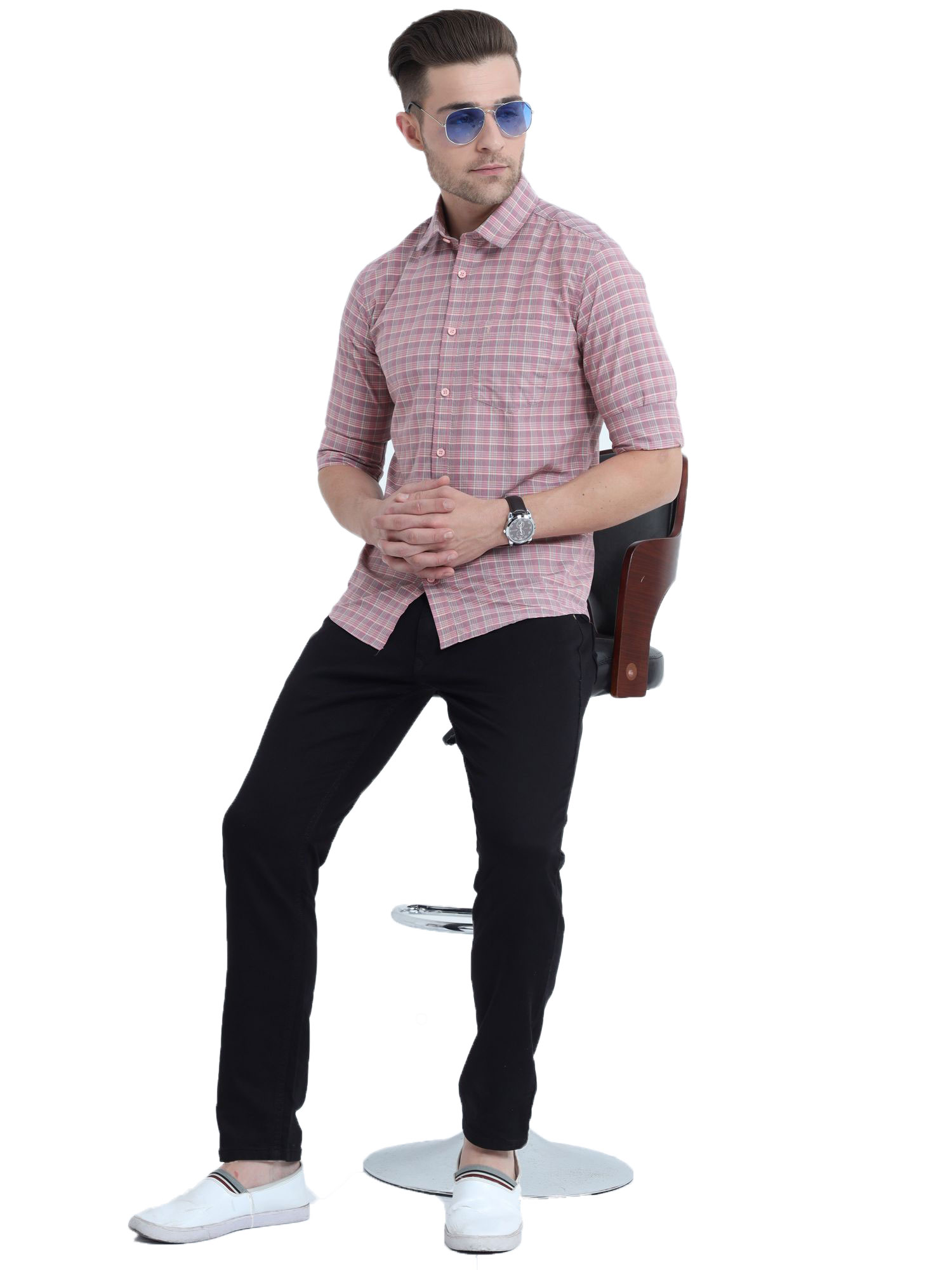 Invictus Men’s Slim Fit Casual Shirt