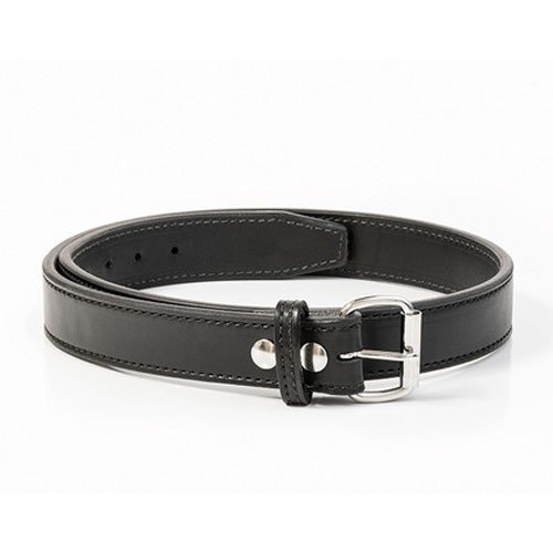 Mens Black Artificial Leather Fashion Belt