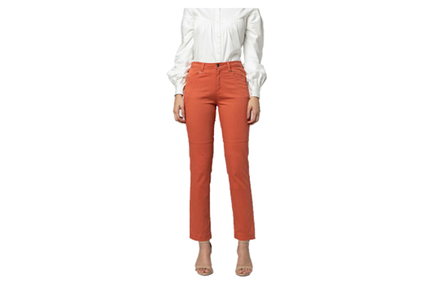 Slim-Fit Cotton Pant