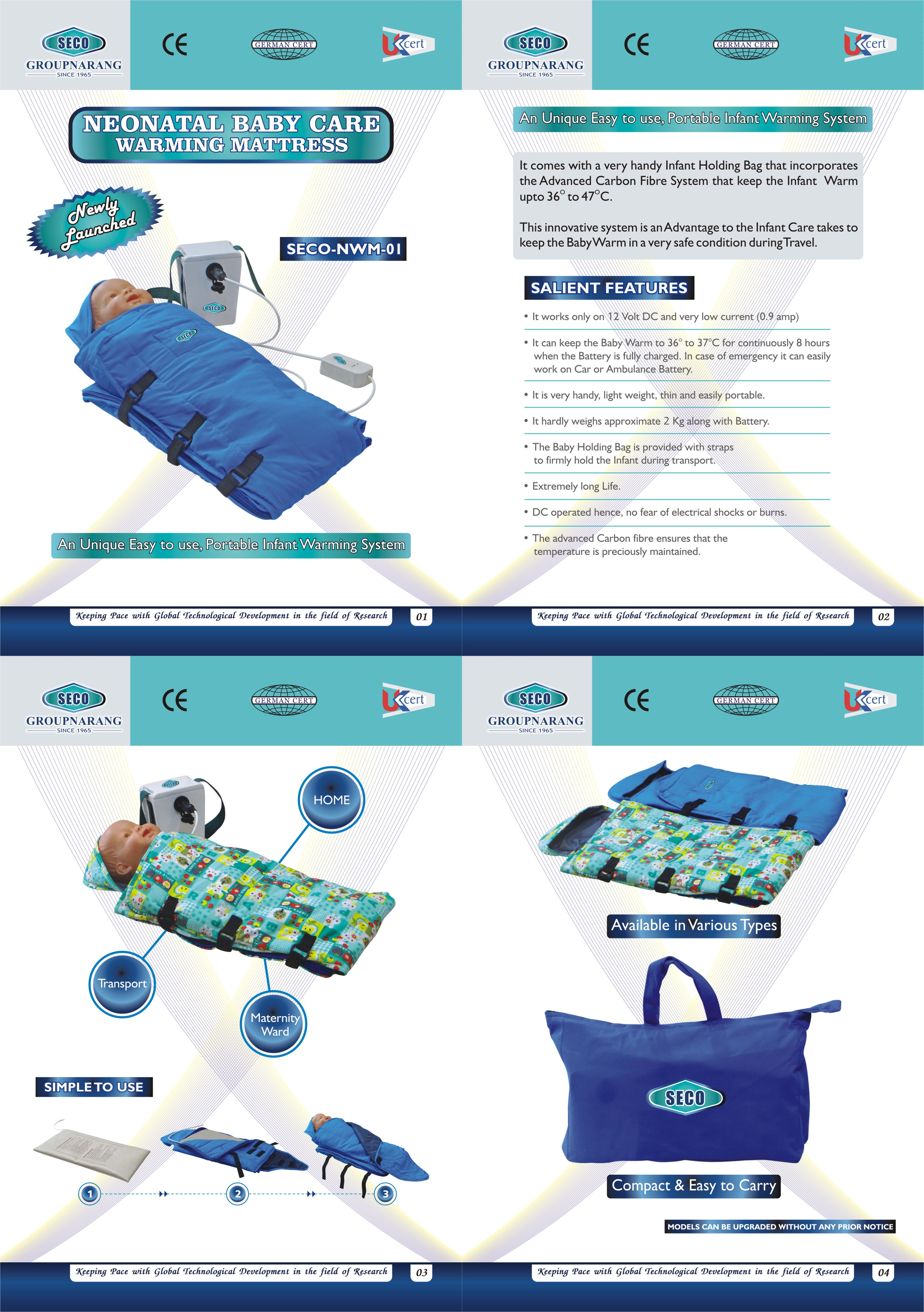 NEONATAL WARMING MATTRESS