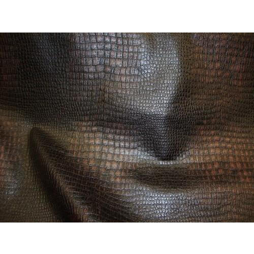 Embossed Crocodile Upholstery Leather