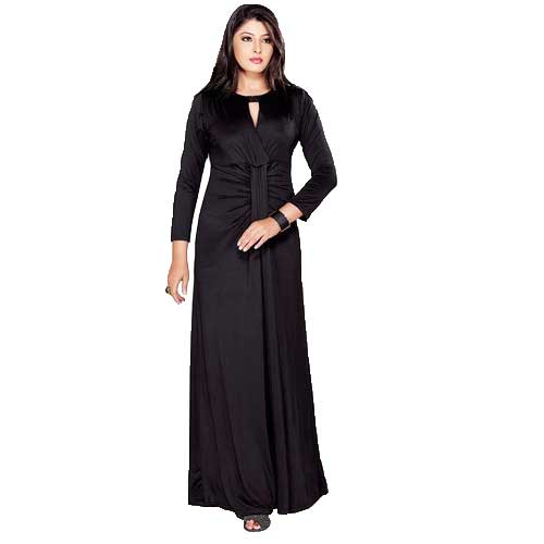 Ladies Black Gown