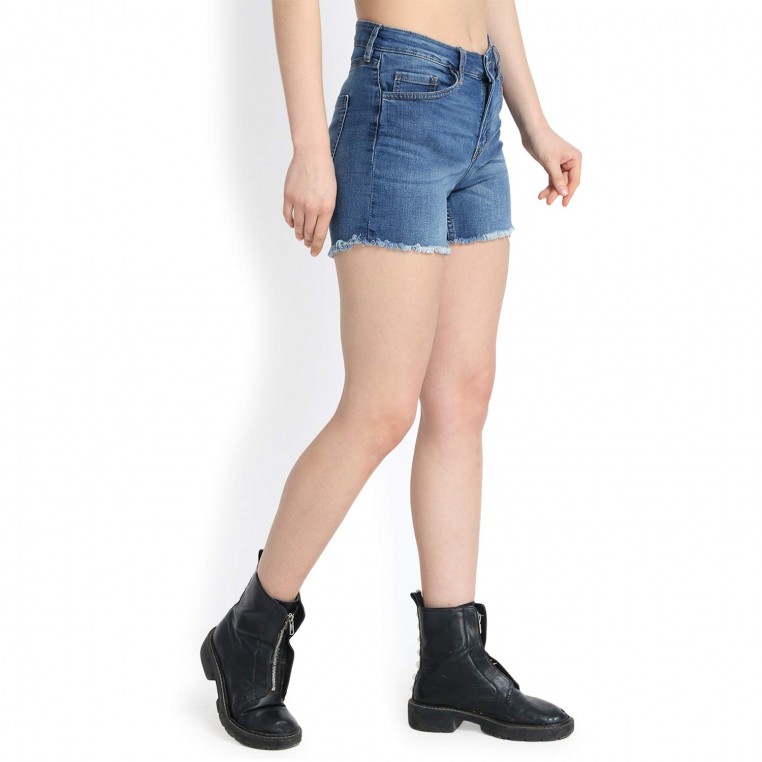 Denim Vistara Women Blue Denim Shorts