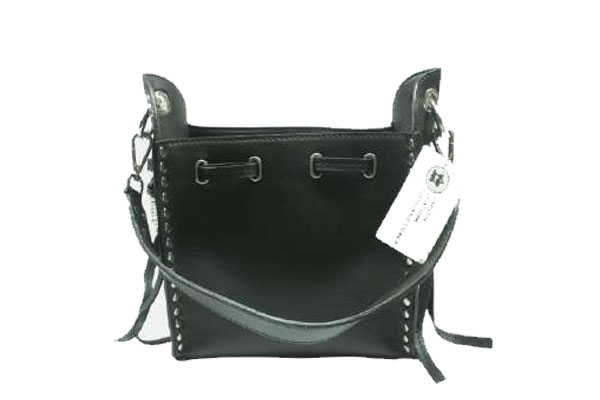 Studded Leather Tote Bag