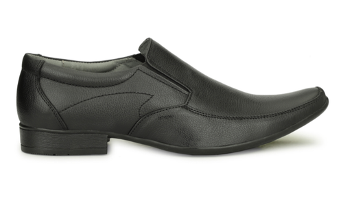 Mens Plain Mild Leather Shoes