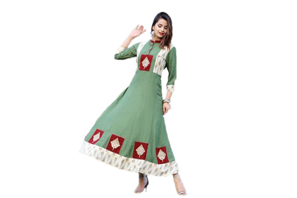 Rayon Anarkali Kurtis