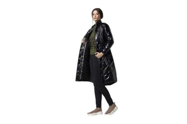 Jacket with Elastic Waist and Cuff