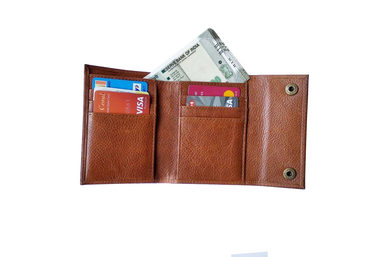 Double Button Wallet