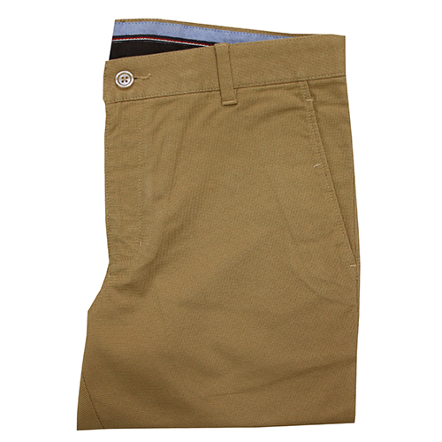 Brown Solid Trouser