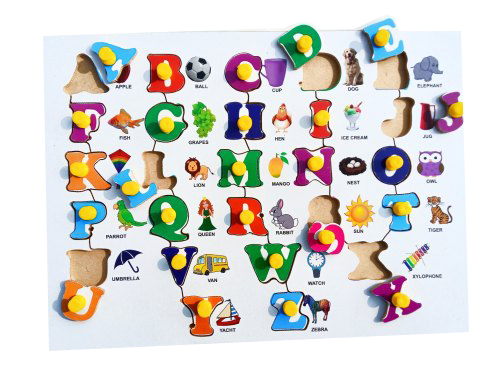 Jigsaw Alphabet Puzzle Board