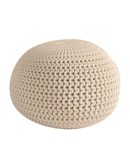 Handloom Cotton Pouf