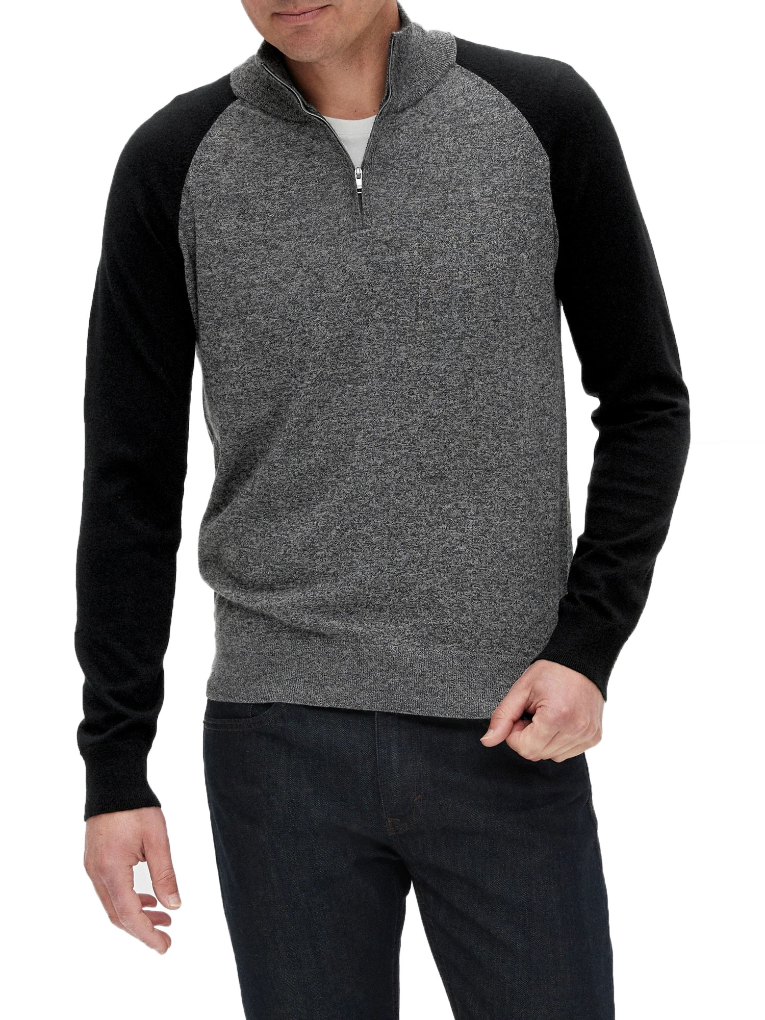 Mens Sweater Charcoal Grey