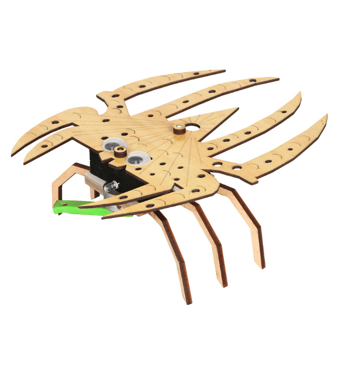 Robotic Toy Walking Spider with Light