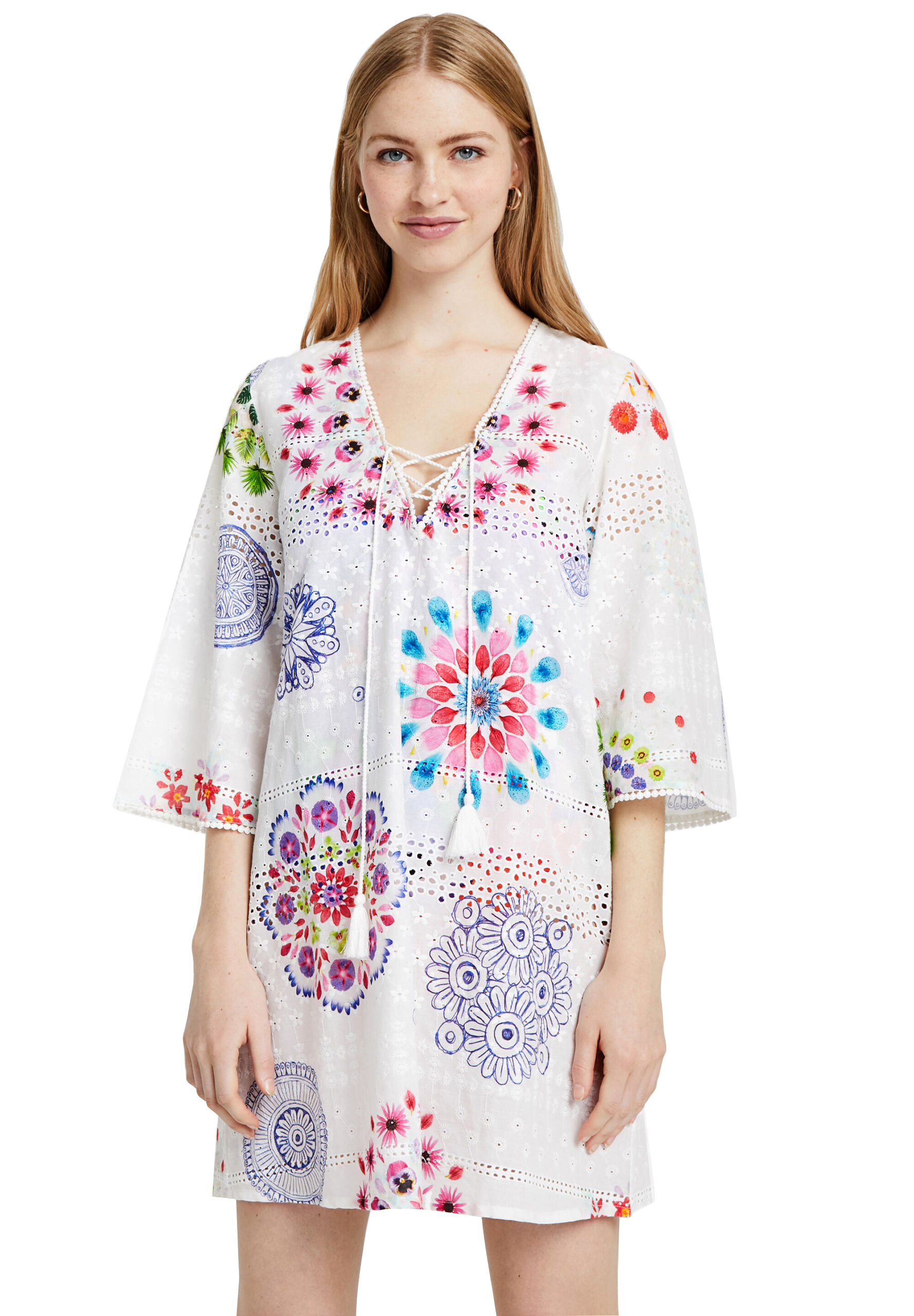 Beachwear Shifli Printed Kaftan Tunic Scaled