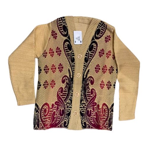 Ladies Pure Woolen Cardigan