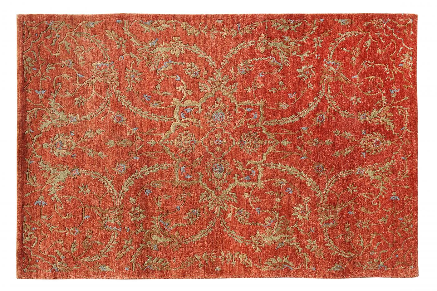 Indo Nepal Carpets 9-25 PM-22 Red 4x6