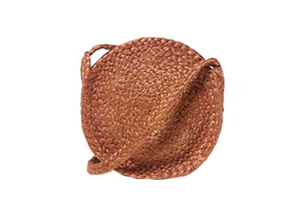 Women’s Cross Body Jute Braided Bag