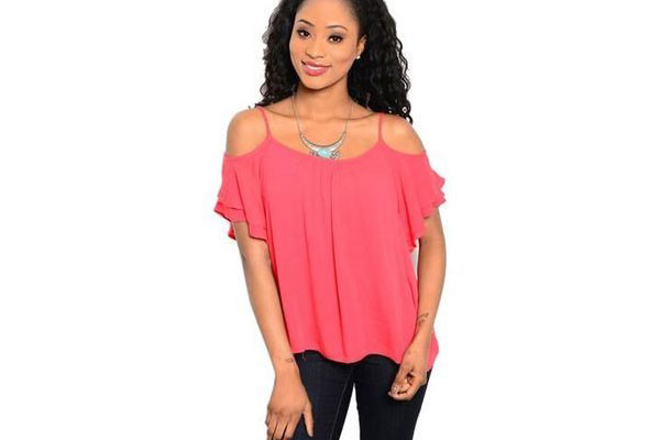 Women Scoop Neck Top