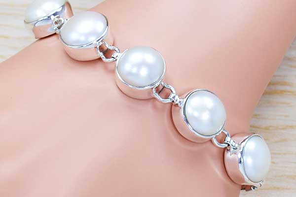 Pearl 925 Silver Wholesale Necklace Jewelry