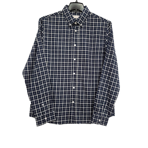 Navy Checked Shirt