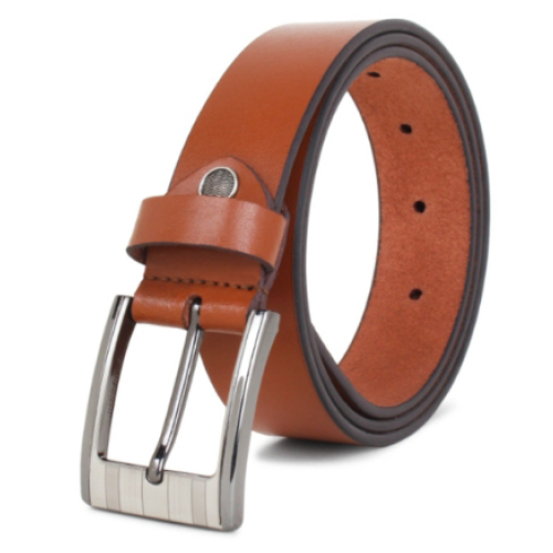 Color Tan With Golden Pressing  Buckle 0035