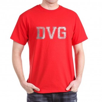 DVG - Men`s Red Classic T-Shirts