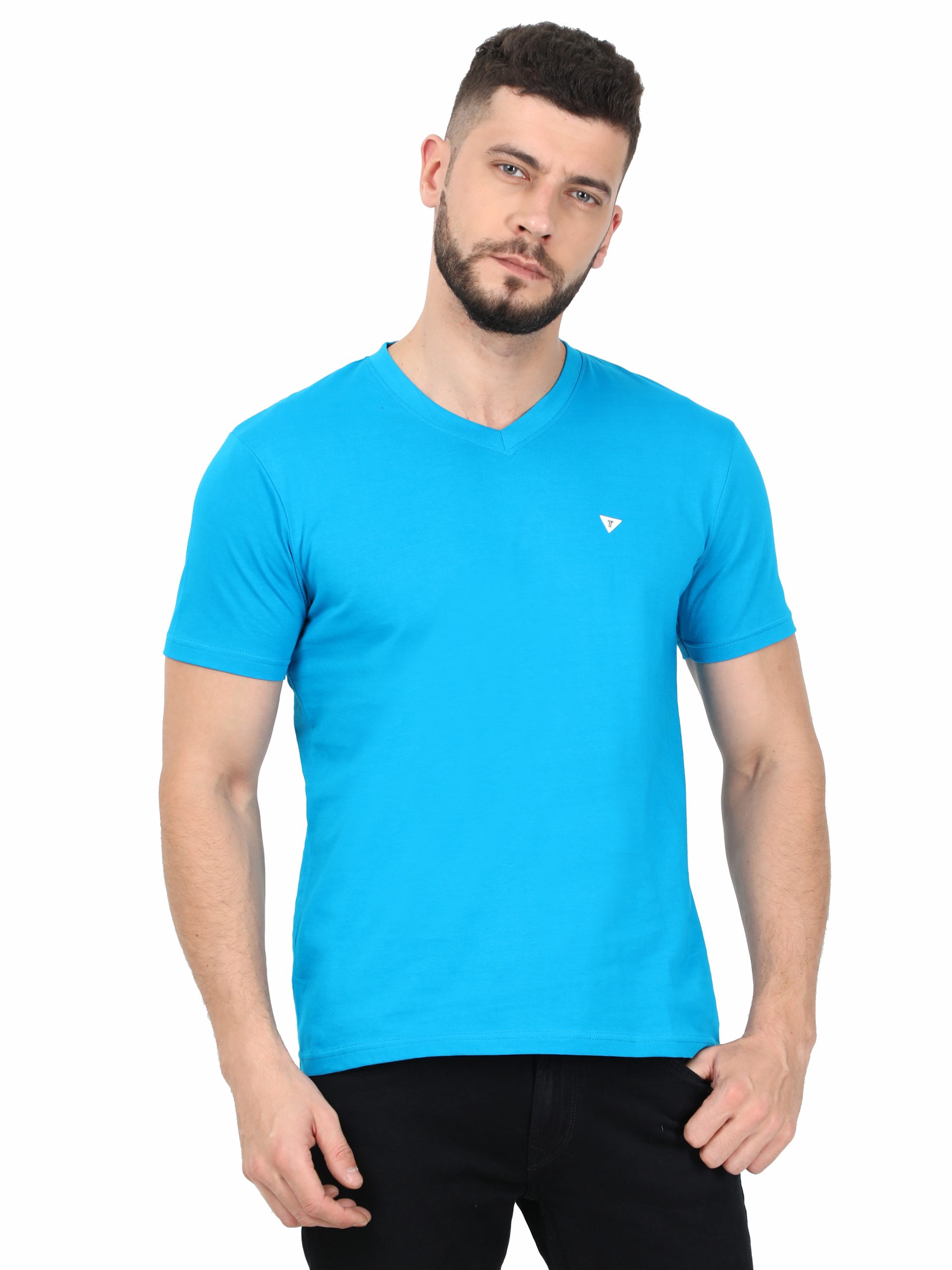 Men V-Neck T-shirt