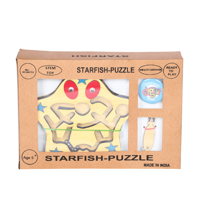 Puzzle Labyrinth Starfish Puzzle