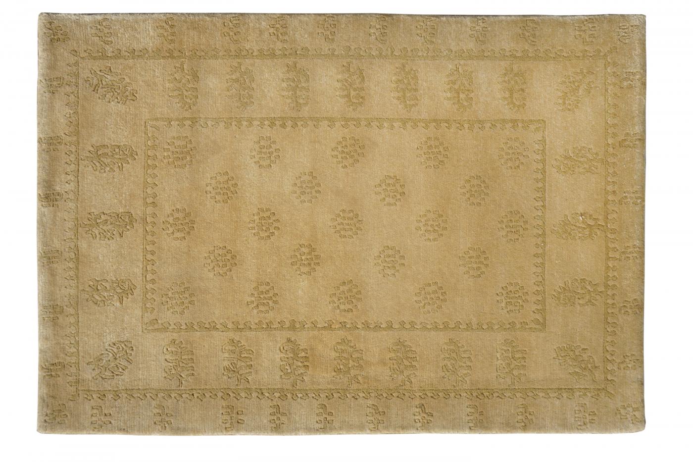 Indo Nepal Carpets 9-25 5 Gold 2.6x4