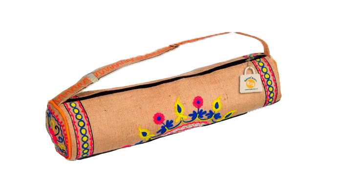 Jute Yoga Mat Bags