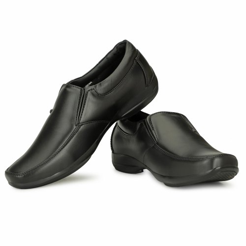 Men Black Leather Shoes