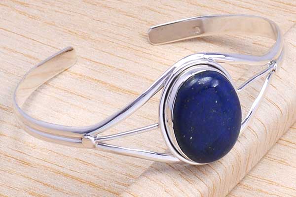Lapis Lazuli Silver Designer Pendant