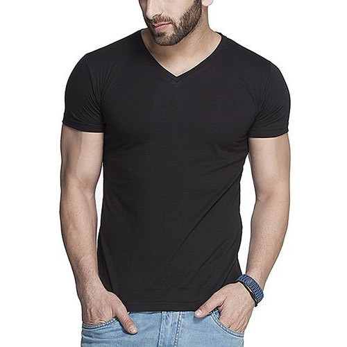 V Neck Half Sleeve