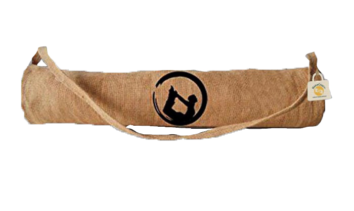 Jute Yoga Mat Bags