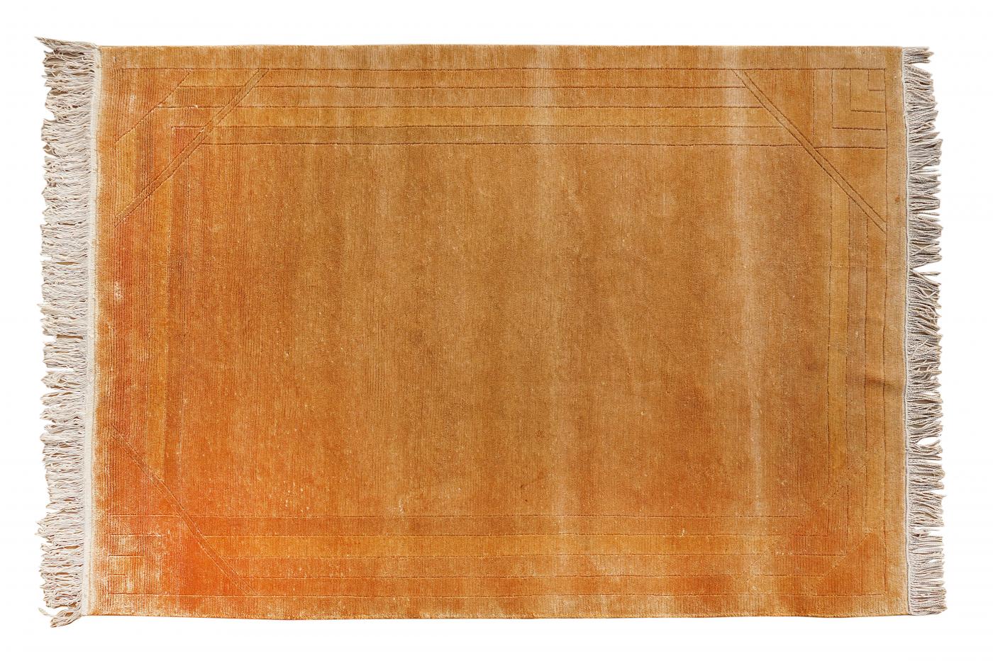 Indo Nepal Carpets 7-18 Jute-01 D. Gold 5.8x7.3