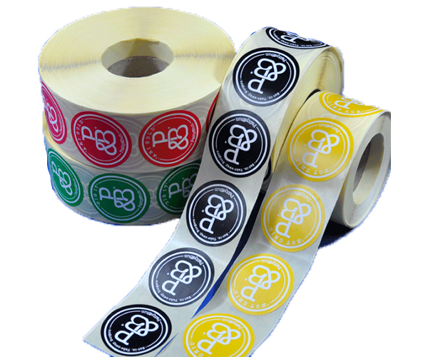Roll Printed Stickers